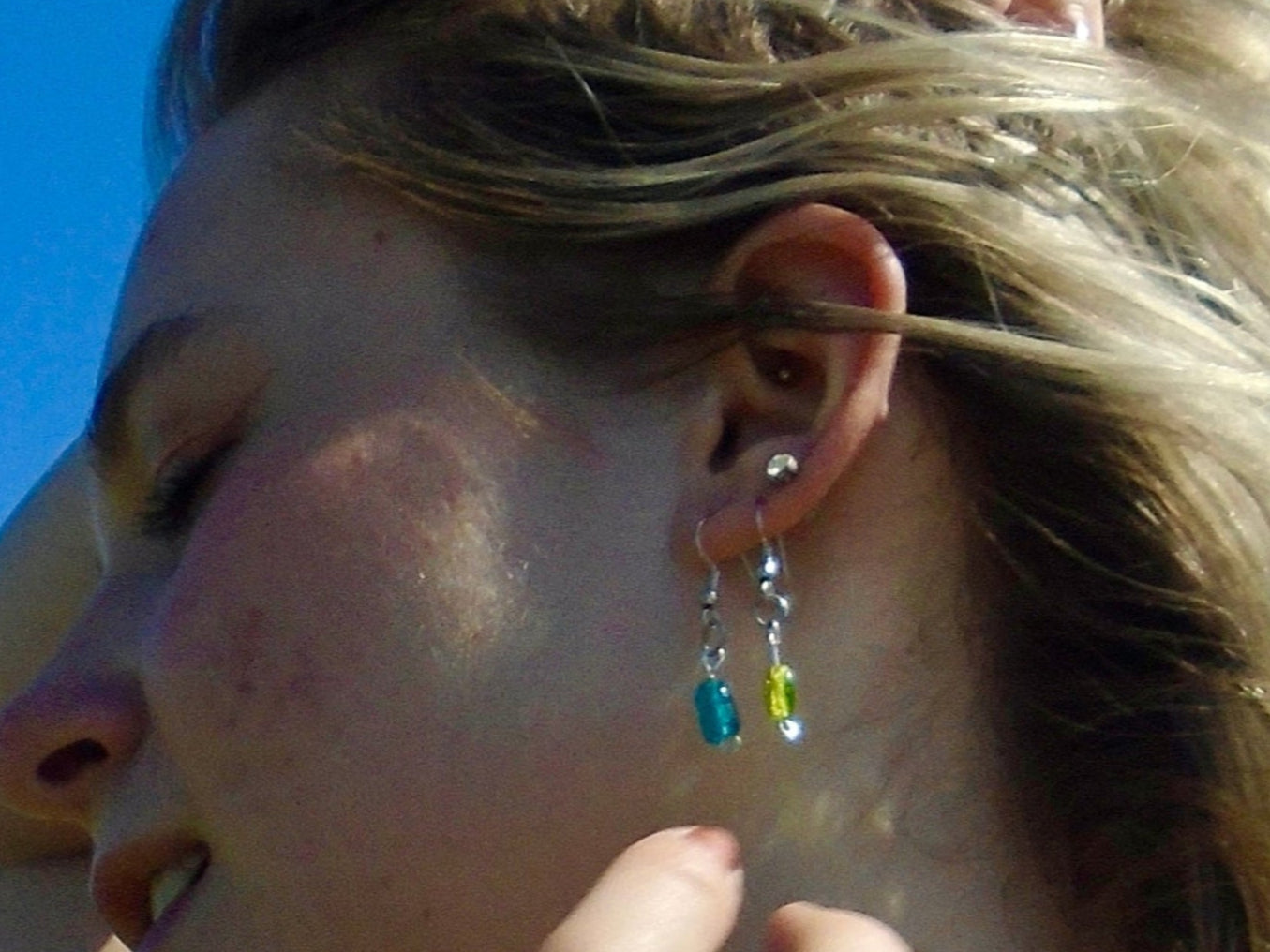 Deep Blue Earrings