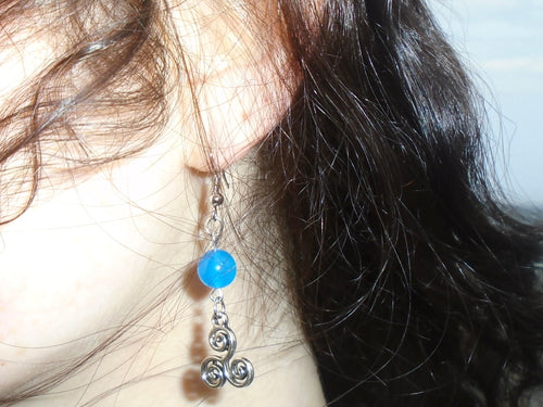 Blue Violet Triskeles
